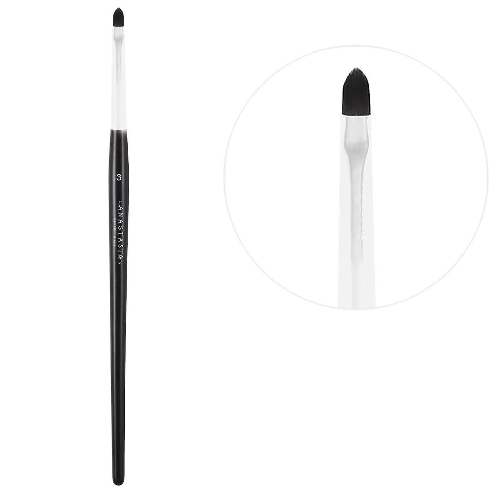 NEW Anastasia Beverly Hills Brush 3 - Liner Brush, Eye/ Lip- Powder/Cream/Gel